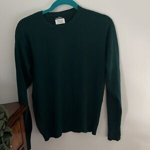 Chanel sweater, emerald green, size medium